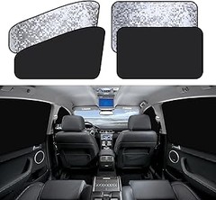 ** Comparativa de materiales en parasoles laterales para coche