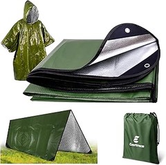 Utilidad de las mantas térmicas para coche durante el camping