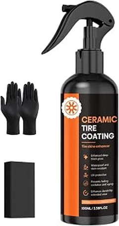 Abrillantadores para neumáticos hidrofóbicos