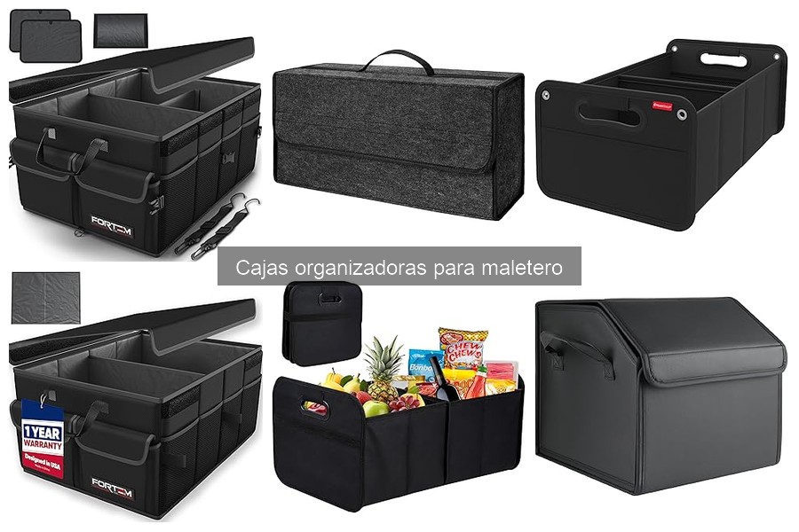 Alternativas a Cajas Organizadoras para Maletero: Guía Útil