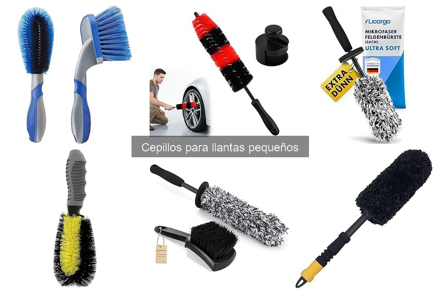 Alternativas a cepillos para llantas pequeños: herramientas efectivas