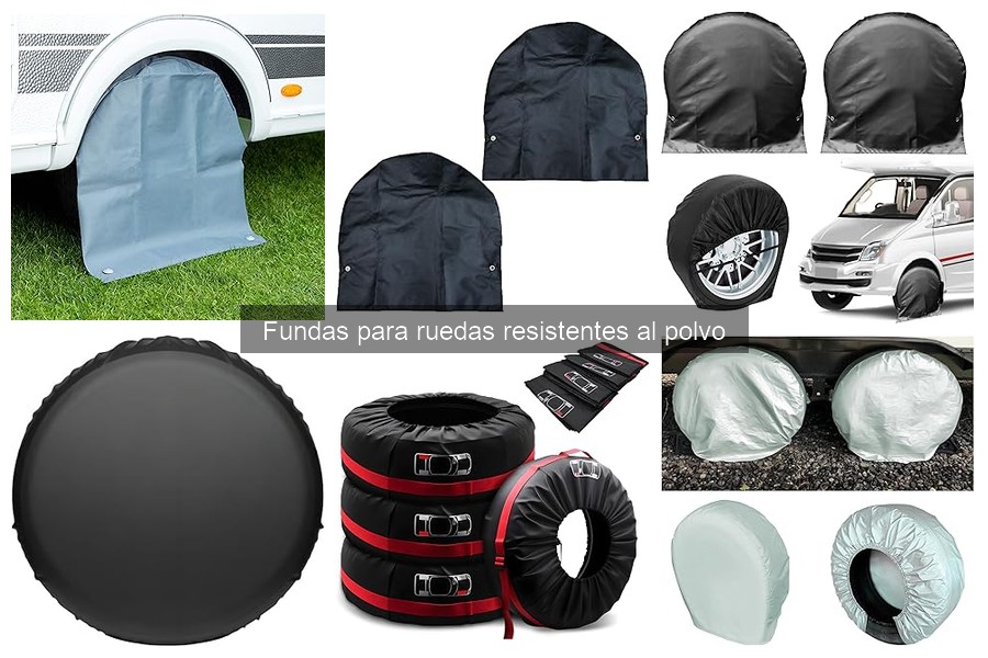Alternativas a las fundas para ruedas resistentes al polvo