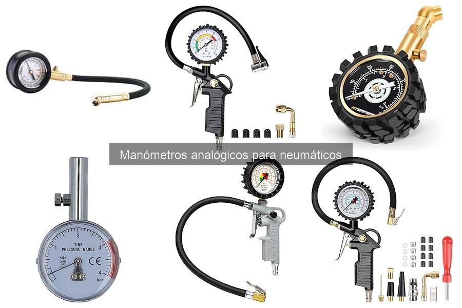 Alternativas a los manómetros analógicos para neumáticos