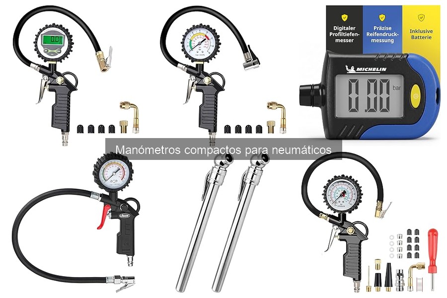 Alternativas a los Manómetros Compactos para Neumáticos