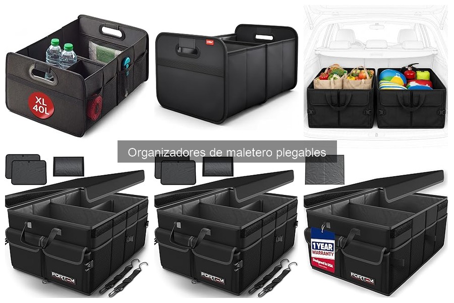 Alternativas a los organizadores de maletero plegables