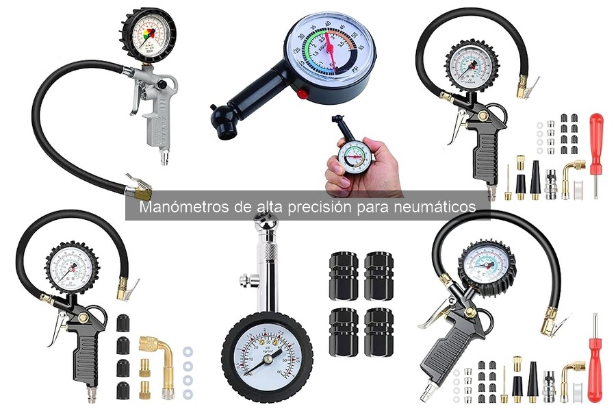 Alternativas a manómetros de alta precisión para neumáticos