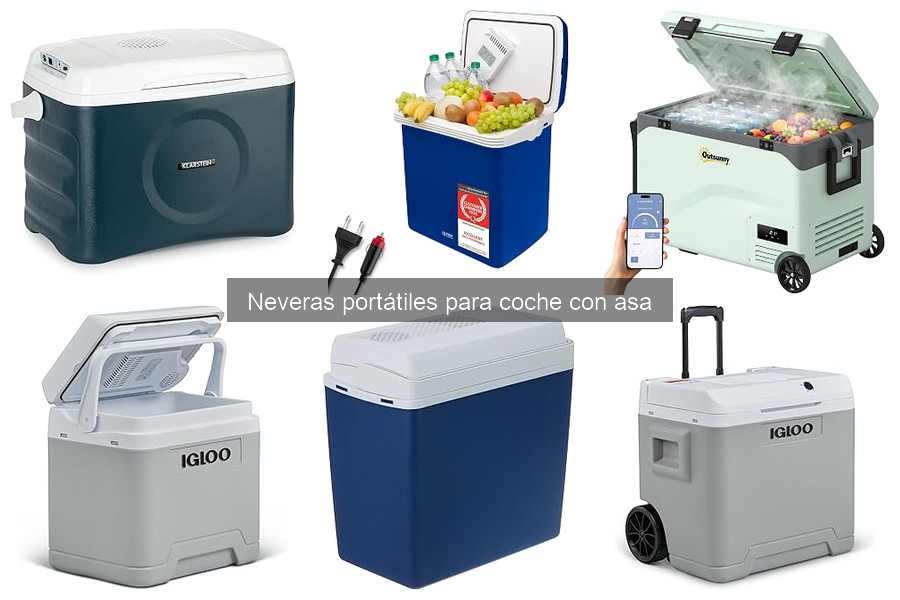 Alternativas a neveras portátiles para coche con asa