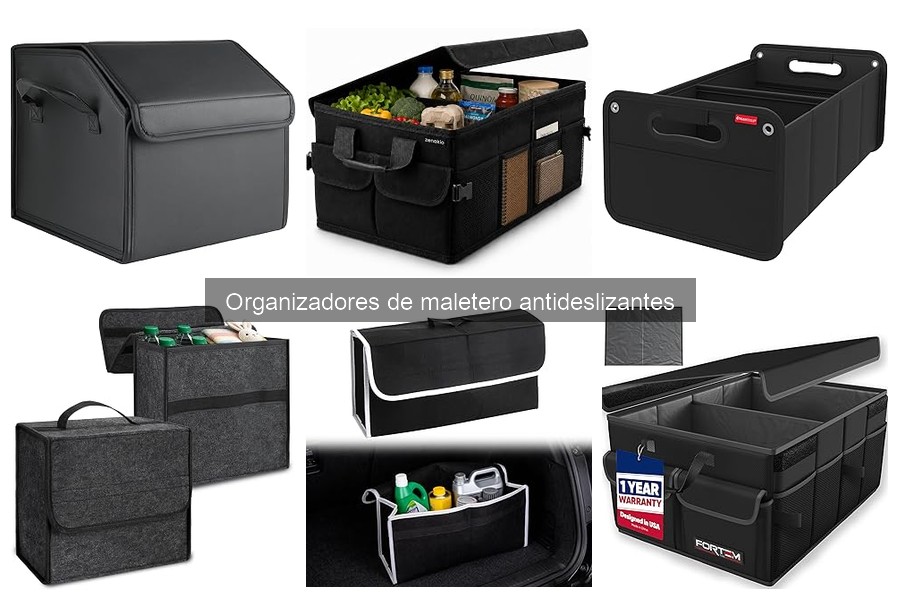 Alternativas a organizadores de maletero antideslizantes