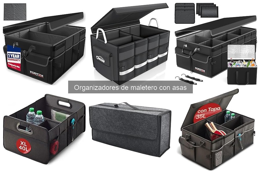 Alternativas a Organizadores de Maletero con Asas