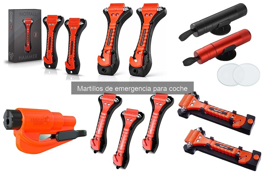 Alternativas al martillo de emergencia para coche: 5 opciones efectivas
