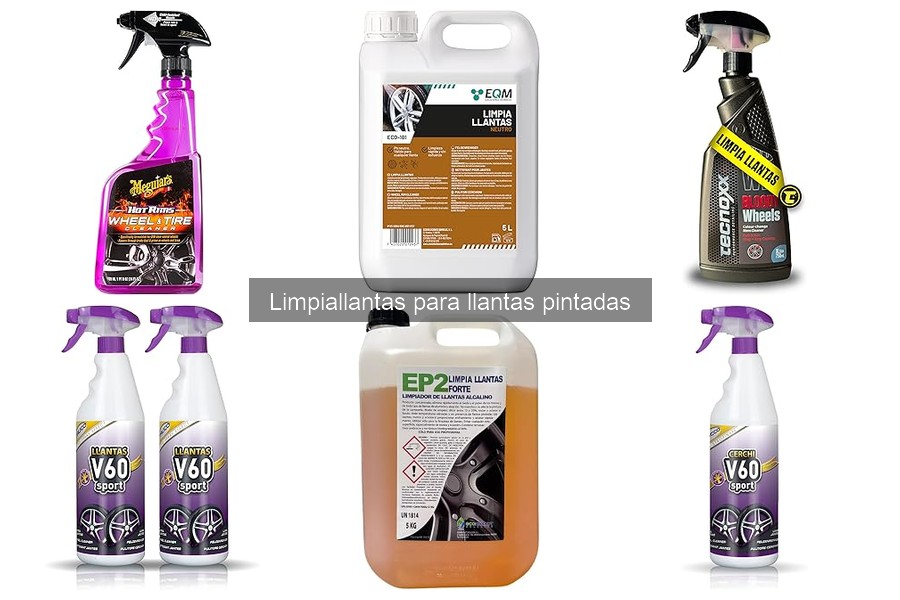 Alternativas Caseras a Limpiallantas para Llantas Pintadas