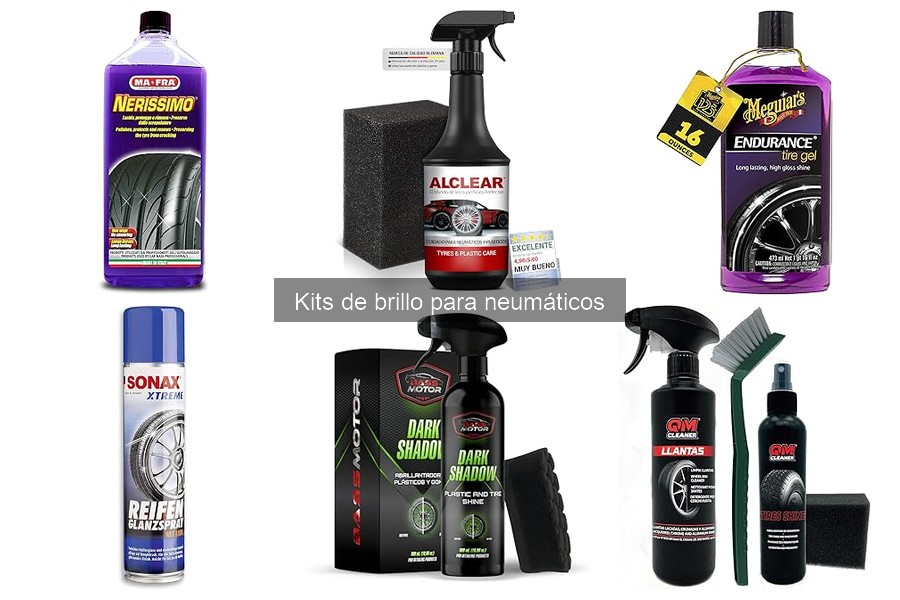 Alternativas DIY a los kits de brillo para neumáticos