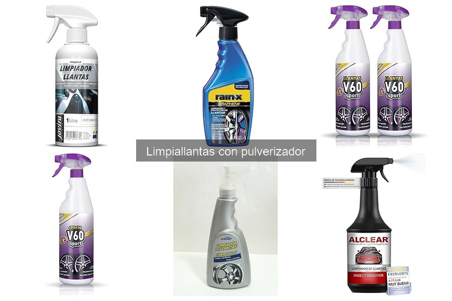 Alternativas naturales a limpiadores de llantas con pulverizador