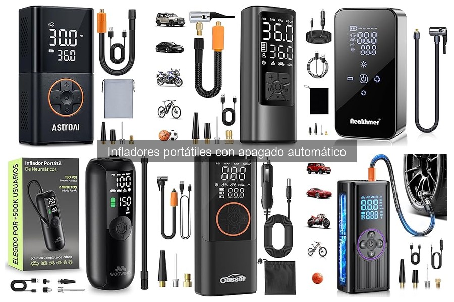 Beneficios de un Inflador Portátil con Apagado Automático