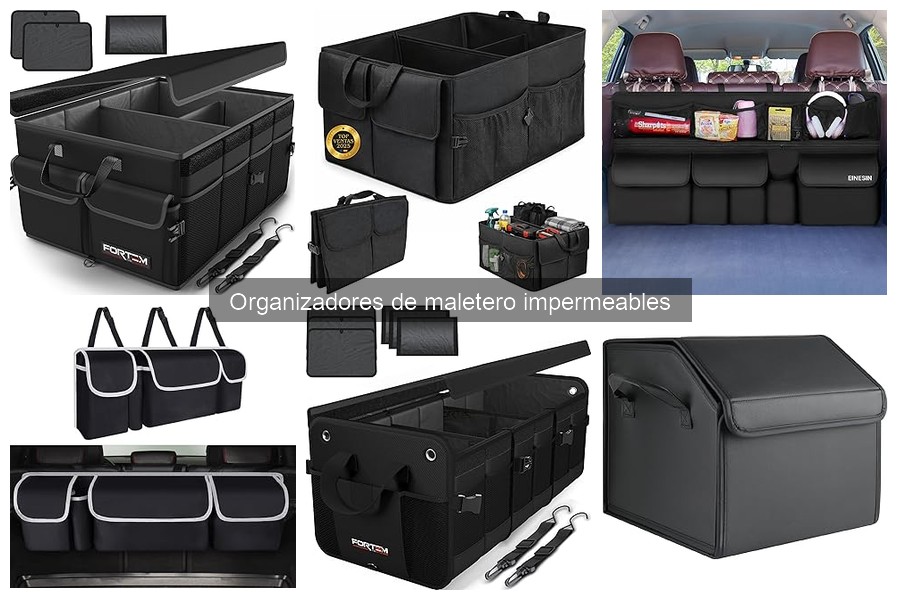 Beneficios del organizador de maletero impermeable para tu coche