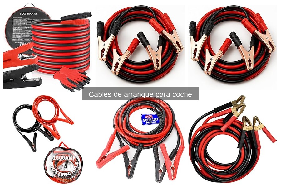 Cables de arranque: Dónde comprarlos y precios actuales