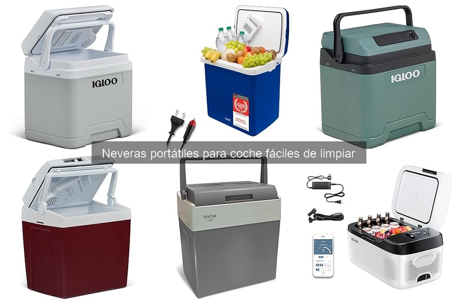 Características de Neveras Portátiles Fáciles de Limpiar