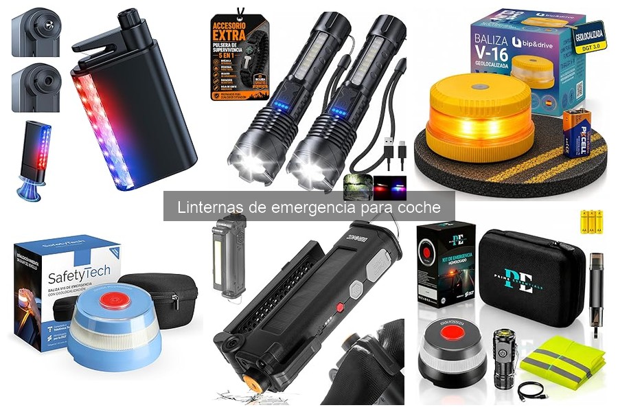 Características esenciales de una linterna de emergencia para coche