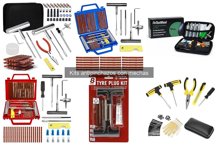 Cómo elegir el mejor kit antipinchazos con mechas