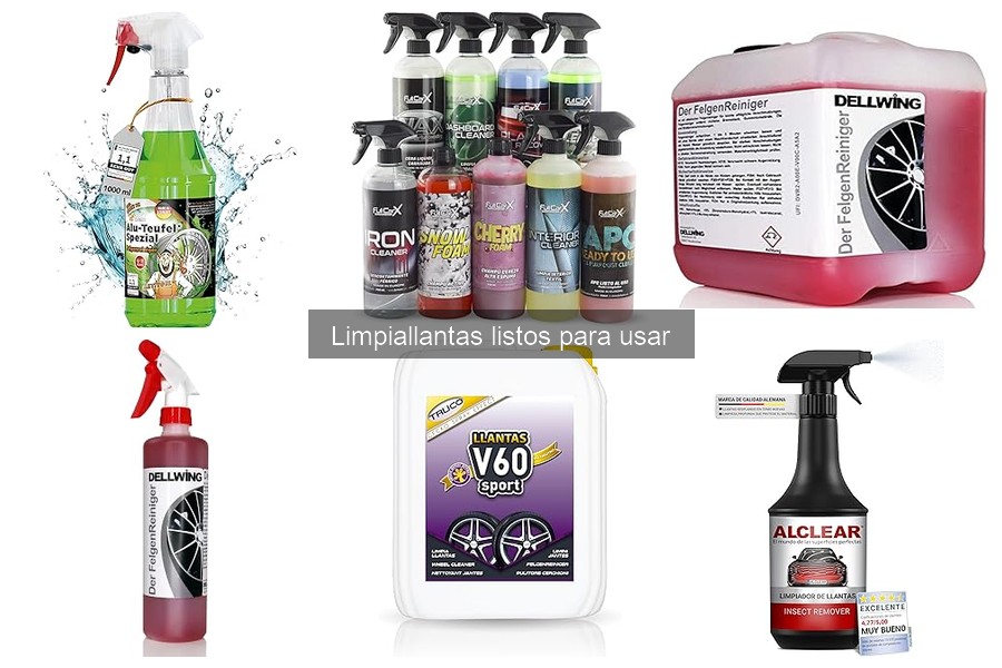 Cómo elegir el mejor limpiallantas listo para usar para tu vehículo