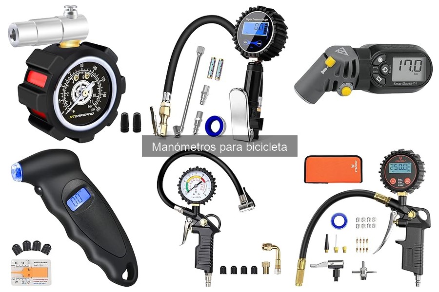 Cómo elegir el mejor manómetro para bicicleta: guía de compra