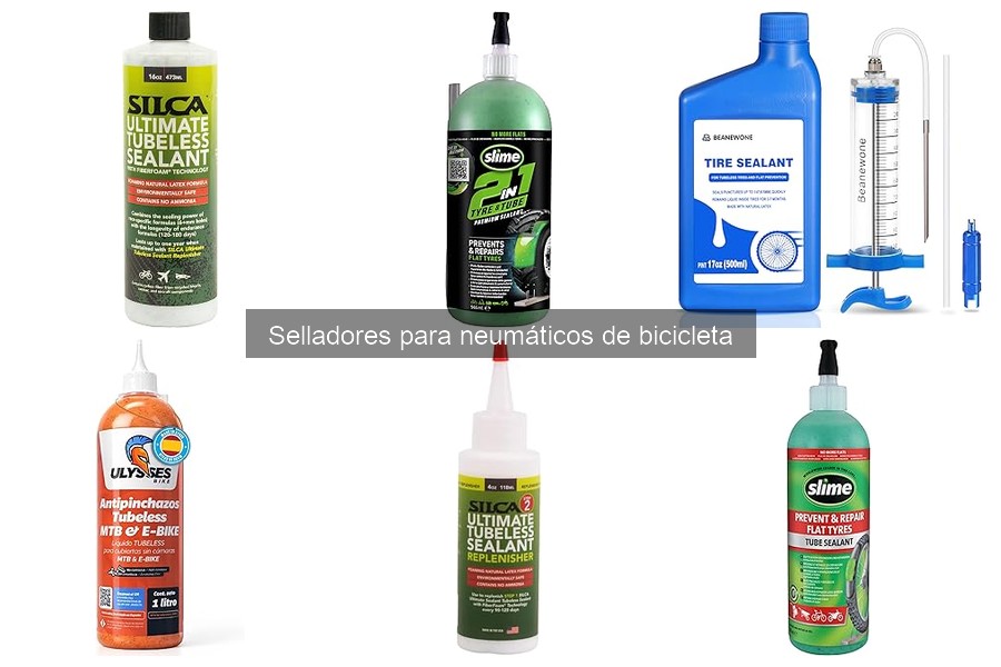 Cómo elegir el sellador adecuado para neumáticos de bicicleta