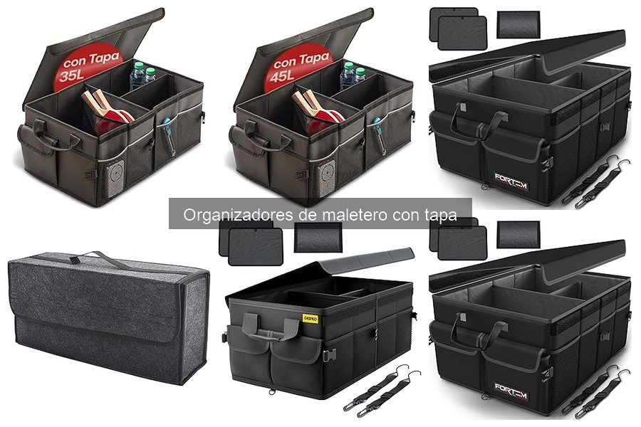 Cómo elegir el tamaño ideal del organizador de maletero con tapa