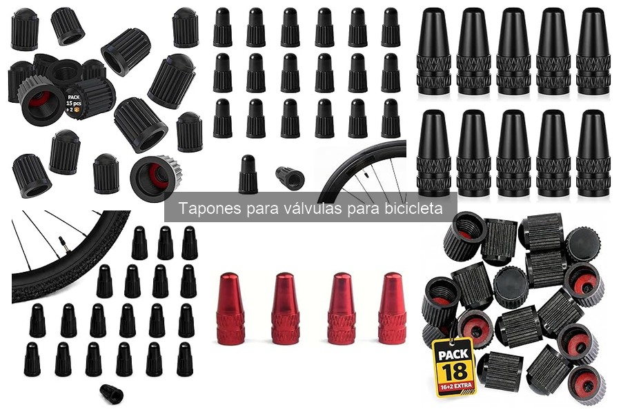 Cómo elegir el tapón de válvula ideal para tu bicicleta