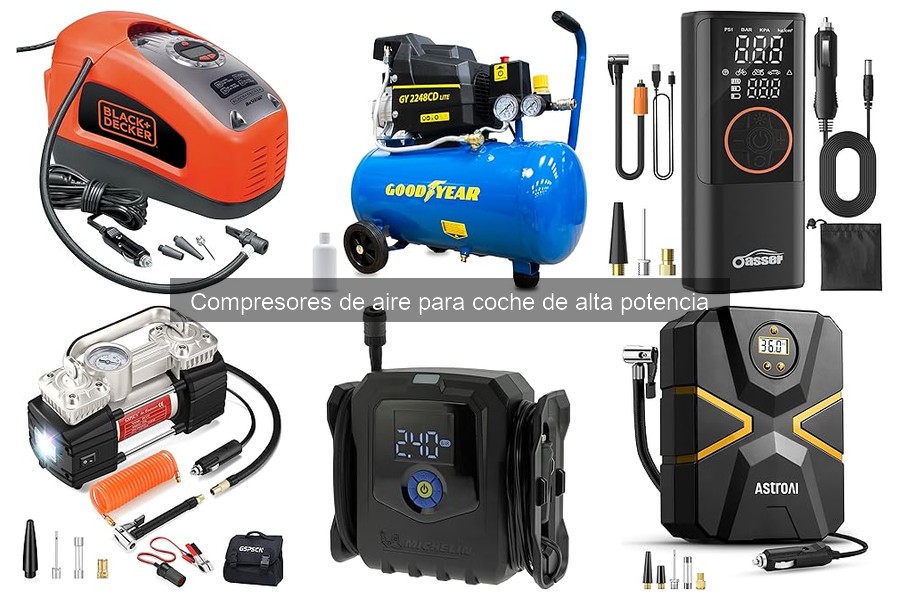 Cómo elegir un compresor de aire de alta potencia para coche