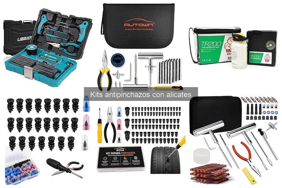 Cómo elegir un kit antipinchazos con alicates ideal