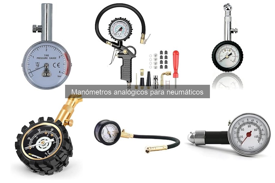 Cómo elegir un manómetro analógico para neumáticos