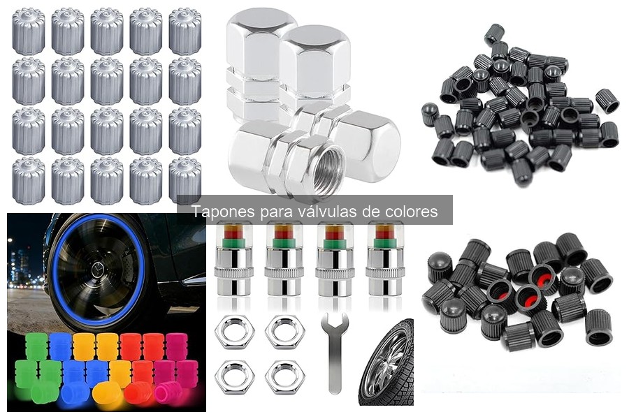 Cómo Instalar Tapones para Válvulas de Colores en Neumáticos