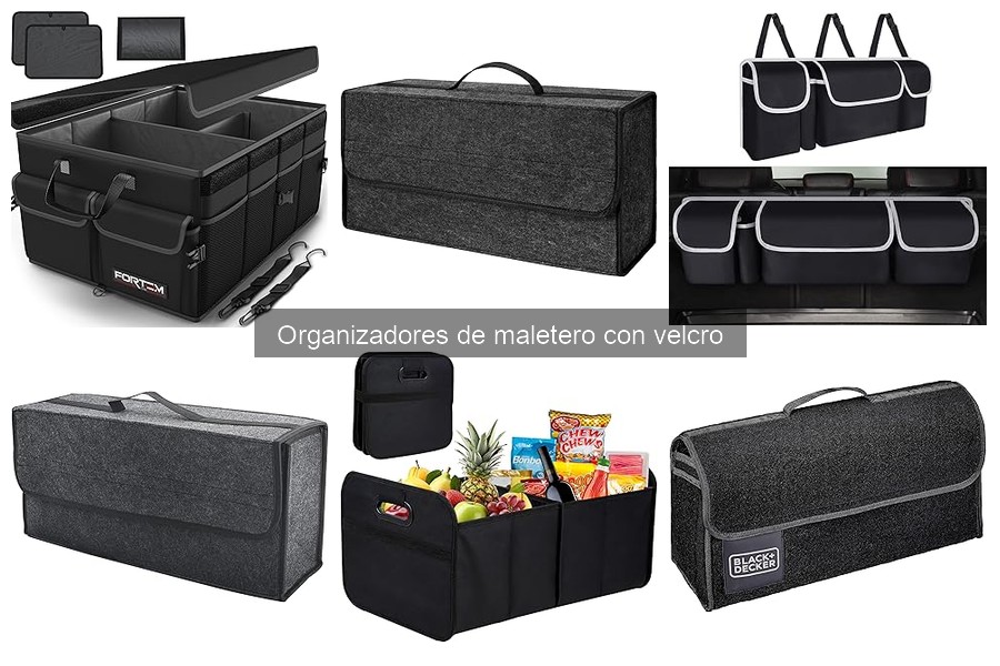 Cómo instalar un organizador de maletero con velcro