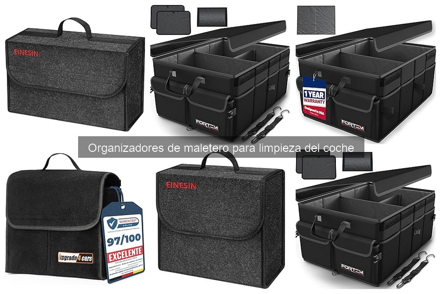 Cómo Limpiar y Mantener tu Organizador de Maletero