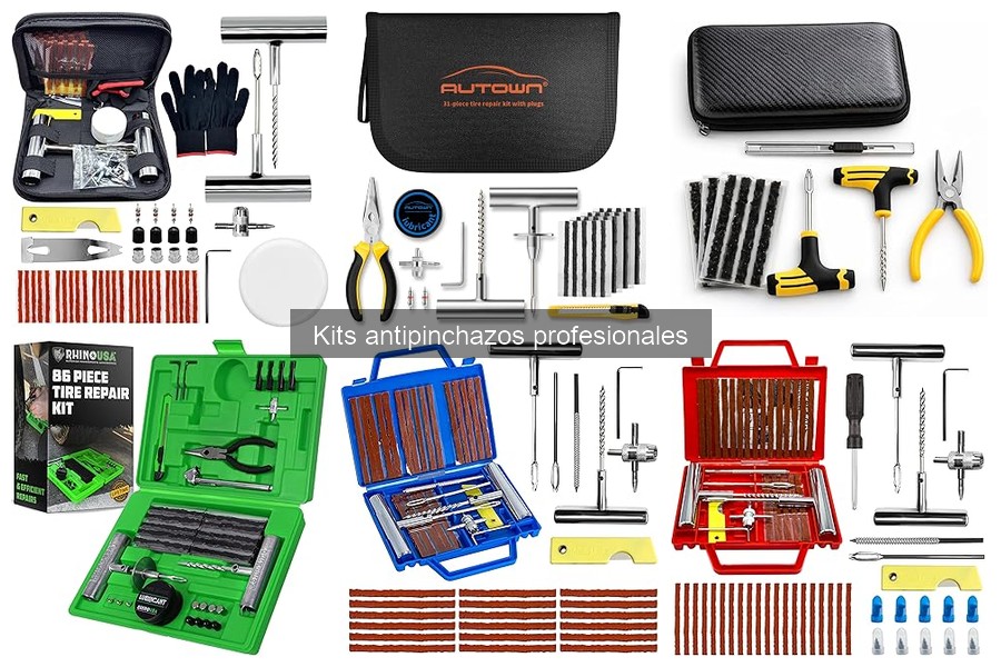 Cómo Mantener un Kit Antipinchazos Profesional Efectivamente
