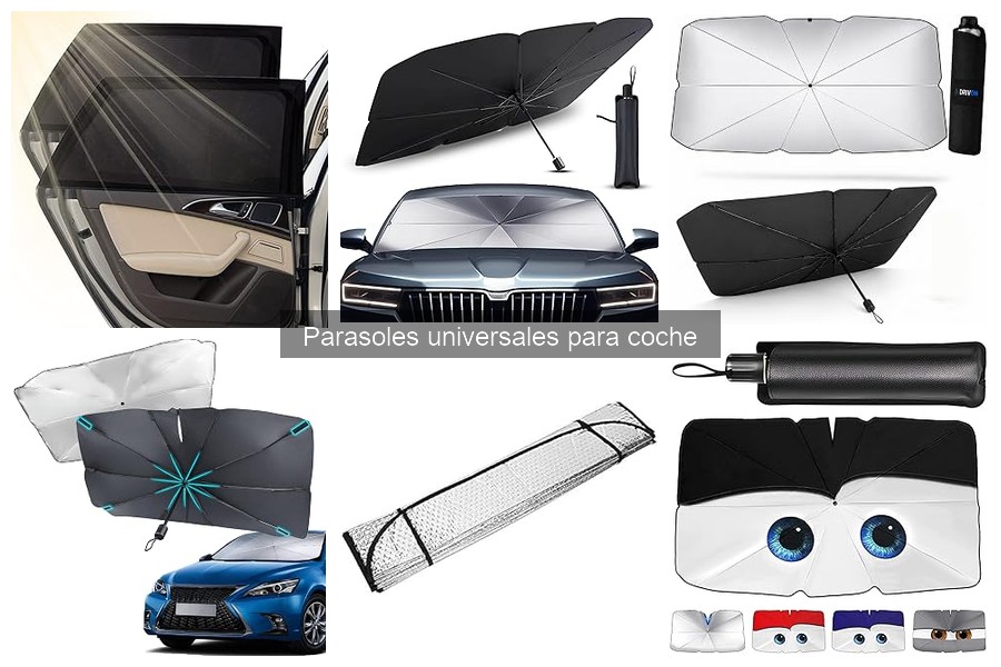 Cómo mantener y cuidar los parasoles universales para coche