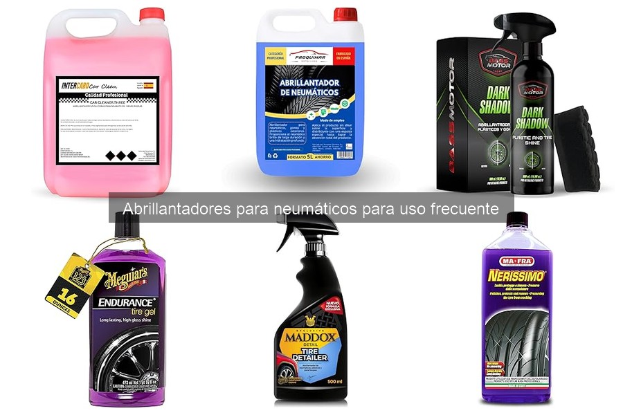 Cómo remover abrillantador para neumáticos sin dañar