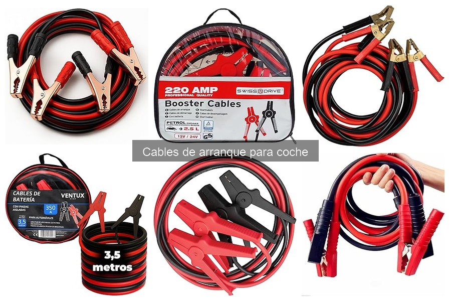 Cómo usar cables de arranque para coche de forma segura