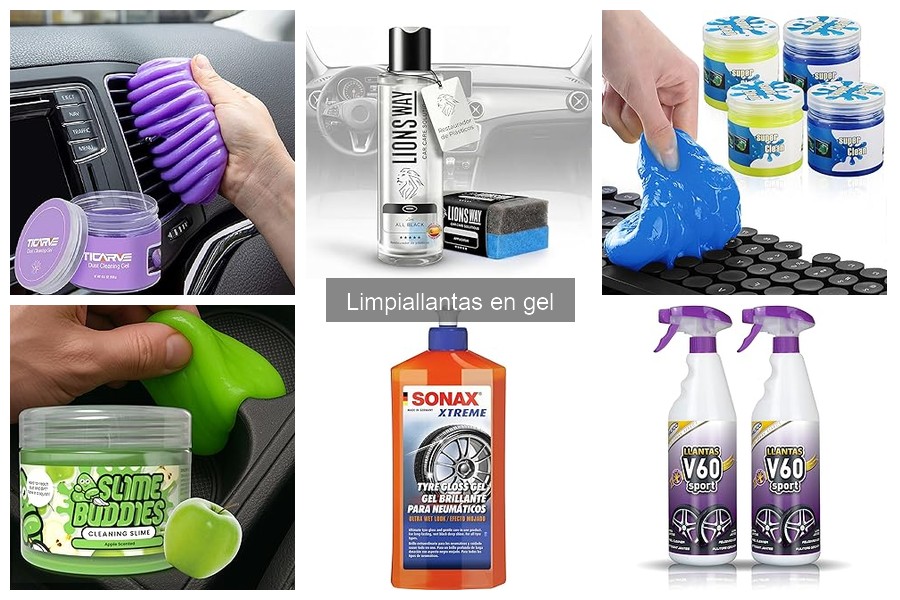 Cómo usar limpiallantas en gel: guía práctica y consejos