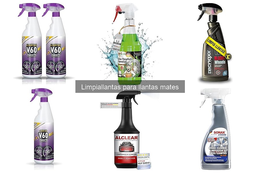 Cómo Usar Limpiallantas en Llantas Mates: Guía Práctica