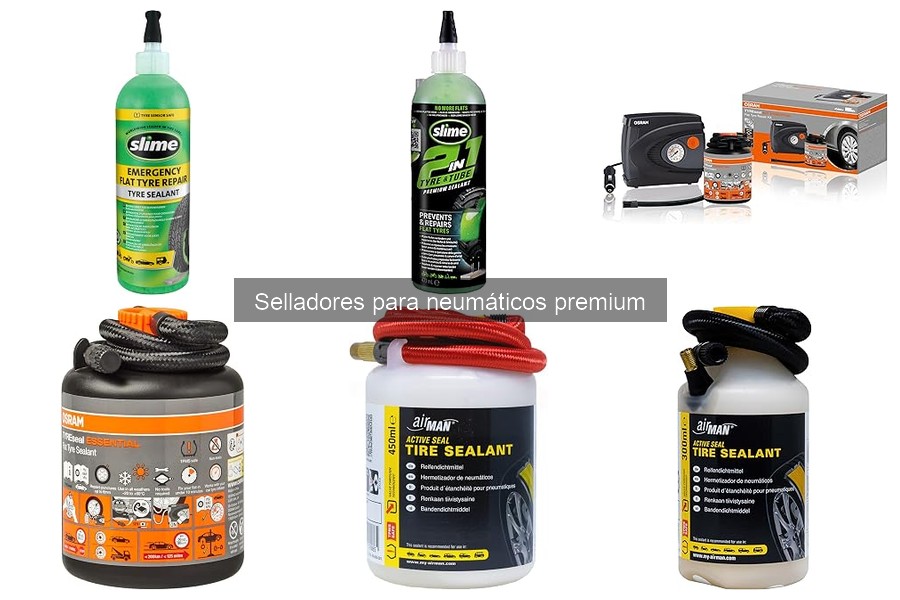 Cómo usar selladores para neumáticos premium correctamente