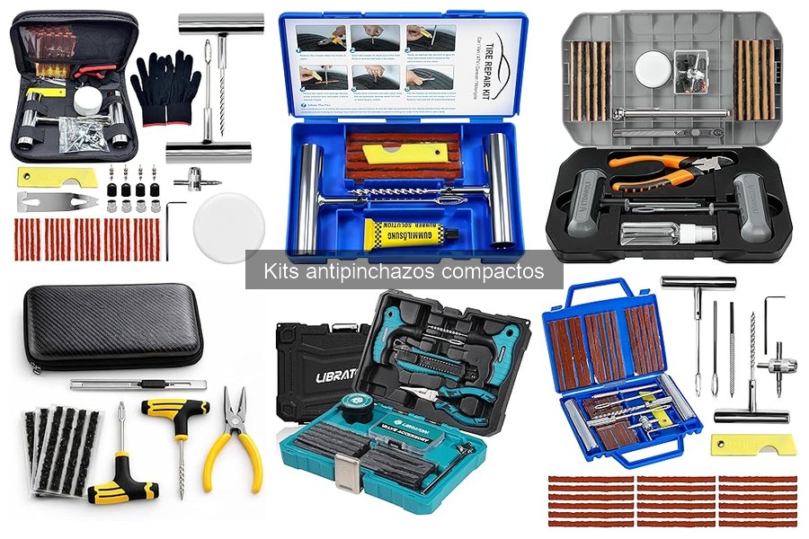 Cómo usar un kit antipinchazos compacto correctamente