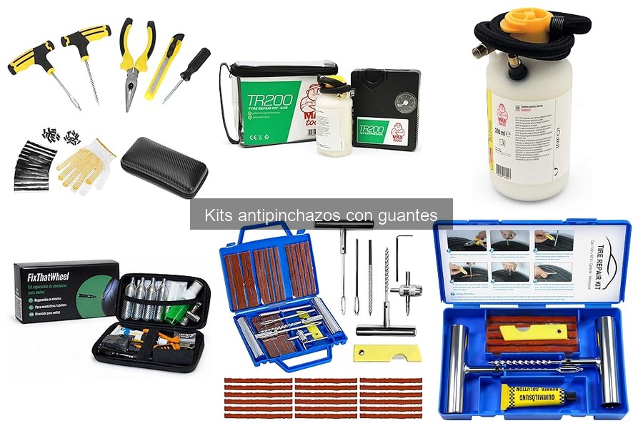 Cómo usar un kit antipinchazos con guantes: Guía práctica