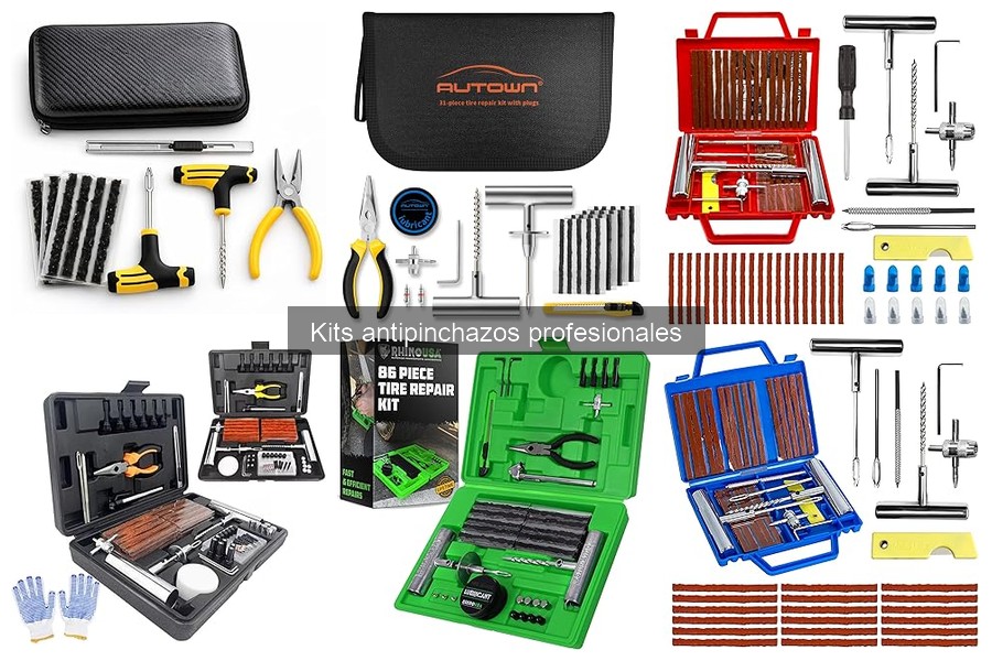 Cómo usar un kit antipinchazos profesional eficazmente