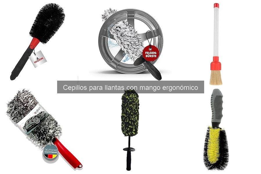 Cómo Utilizar Cepillos para Llantas con Mango Ergonómico
