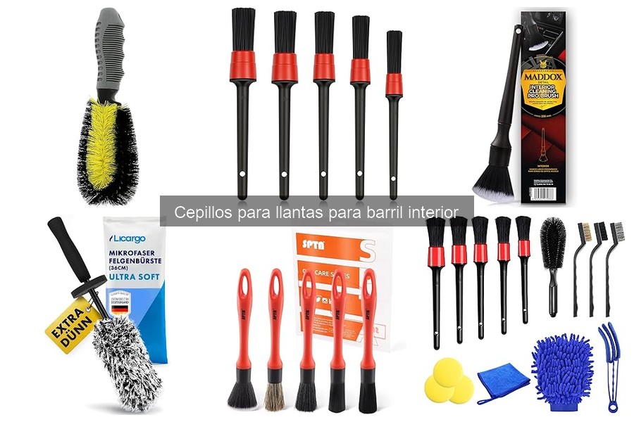 Cómo utilizar un cepillo para llantas de barril interior correctamente