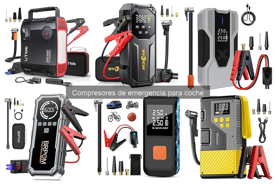 Comparativa: Compresores de Emergencia Portátiles vs Eléctricos