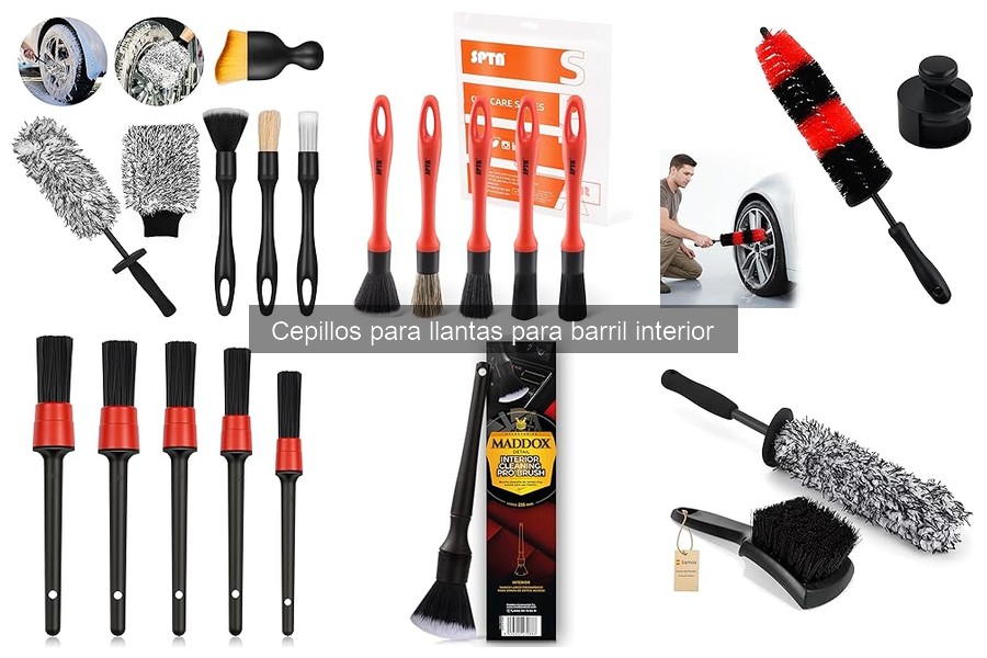 Comparativa de cepillos para llantas: Barril interior vs Convencionales