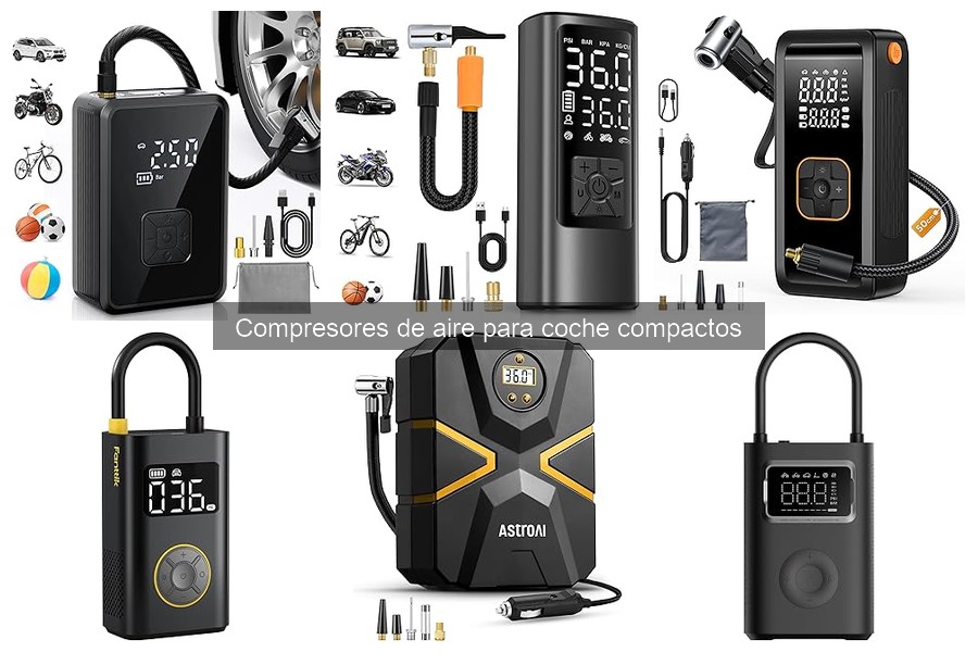 Comparativa de Compresores de Aire Compactos para Coche