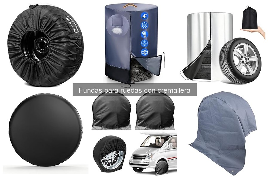 ** Comparativa de Fundas para Ruedas con Cremallera vs. Otros Tipos
